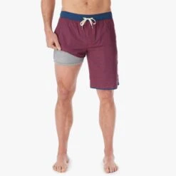 The Anchor | Nautical Red Wavy Geo -Fair Harbor ACH0 613 Nautical Red Wavy Geo 04