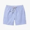 Kids Bayberry Trunk | Light Blue Seersucker -Fair Harbor AON54 449 LightBlueSeersucker FLAT 001 a94a08f8 4270 4c1a 8ee5 9f445a41d76e
