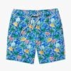The Bayberry Trunk | Cobalt Tropical Skies -Fair Harbor BAY7 480 Cobalt Tropical Skies FLAT 001