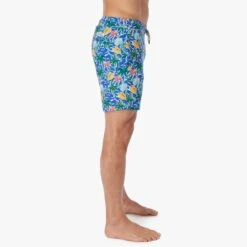 The Bayberry Trunk | Cobalt Tropical Skies -Fair Harbor BAY7 480 Cobalt Tropical Skies ONFIG 003