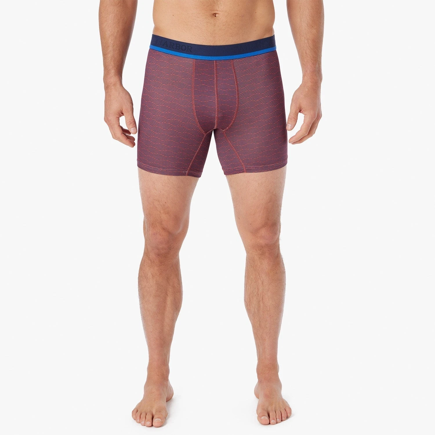 The BreezeKnit Boxer Brief | Red Waves 4 The BreezeKnit Boxer Brief | Red Waves - Image 2