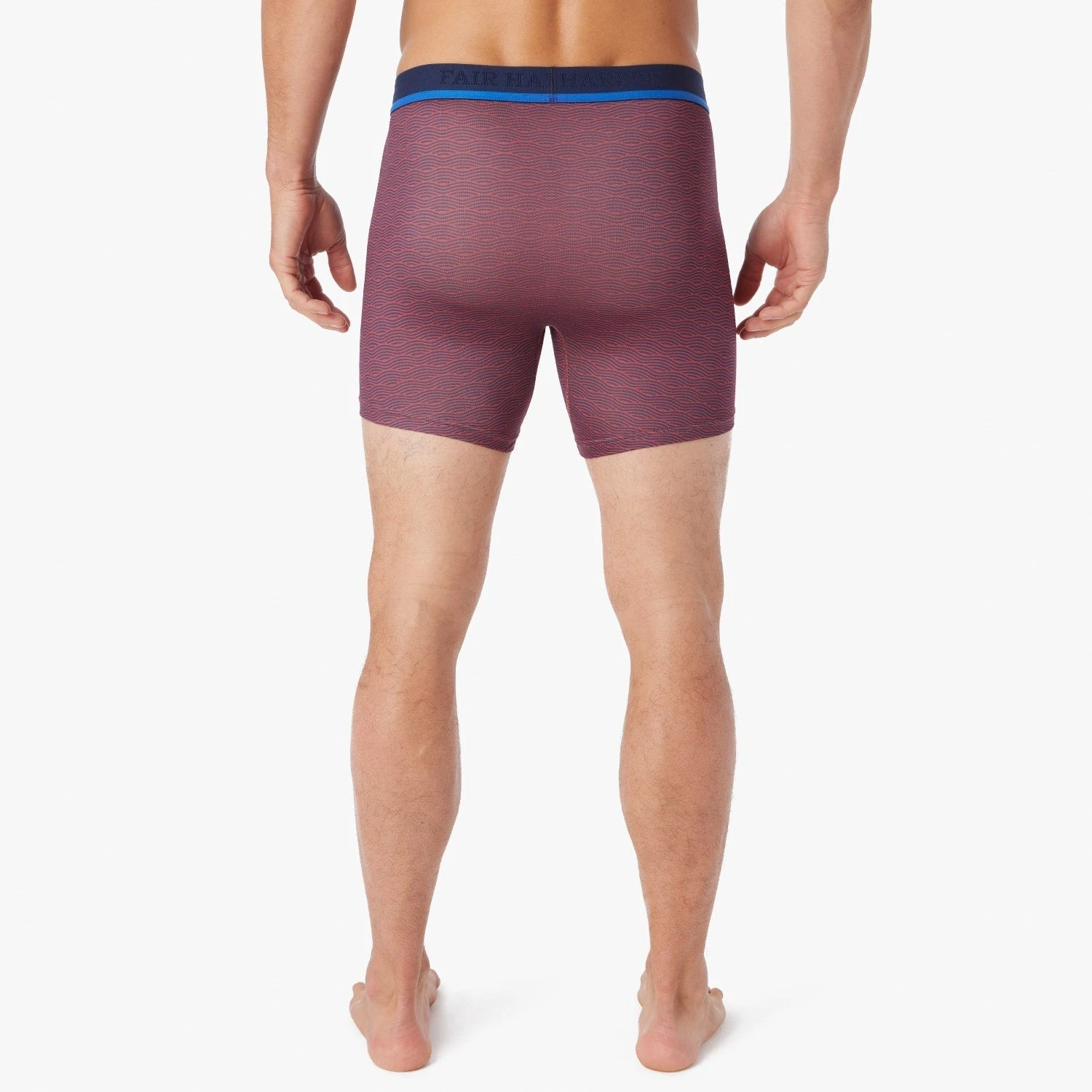 The BreezeKnit Boxer Brief | Red Waves 5 The BreezeKnit Boxer Brief | Red Waves - Image 3