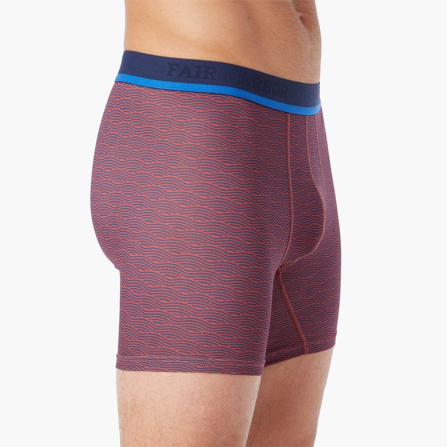 The BreezeKnit Boxer Brief | Red Waves 6 The BreezeKnit Boxer Brief | Red Waves - Image 4