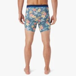 The BreezeKnit Boxer Brief (4-Pack) -Fair Harbor BZB1 750 YELLOW TROPICS ONFIG 002new2