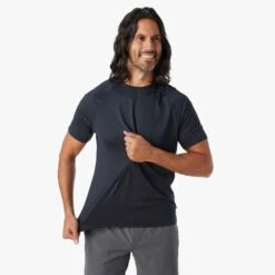 The BreezeKnit™ Tee | Black -Fair Harbor BZT1 001 Black ONFIG 002 ad1d8944 9390 4644 a89e 0b6ccc937700