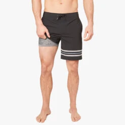 The Ozone | Grey Stripe -Fair Harbor Black Grey Stripe 090 c5ced8a2 0e1f 41ec 8961 bb3596726002