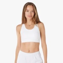 The Corliss Sports Bra | White -Fair Harbor CLB1 100 White ONFIG 020 78df1dea 9cdd 44ff 9346 37159a3b4882