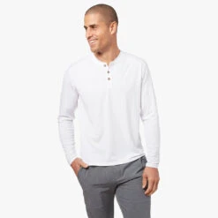 The SeaBreeze Henley (3-Pack) -Fair Harbor Henly White 937 7c6e343b 3f17 41ca b070 314faed1cae2