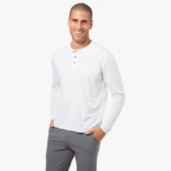 The SeaBreeze Henley (2-Pack) -Fair Harbor Henly White 957 1da66753 6a3f 490b 9feb 47c80c37c0c3