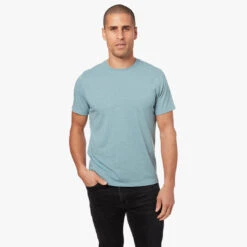 The Kismet Tee | Heather Green -Fair Harbor Kismet HeaterGreen 1091 db9c391a 3490 42af a52a e3e91c4f935e