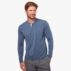 The SeaBreeze Henley (3-Pack) -Fair Harbor OF Henley Blue Front 040 BODY cabe7239 4c95 4bd9 86f5 94626ee015af