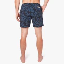 The Sextant Trunk | Navy Floral -Fair Harbor OF Mens Sextant NavyFloral Back 014 5098a641 6b35 4609 8c10 6741fc39a699