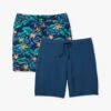 The Ozone 8" (2-Pack) -Fair Harbor Ozone 2Pack BluePalms Navy