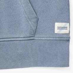 The Vintage-Wash Saltaire Hoodie | Slate -Fair Harbor SHO1 015 SLATE FLAT 003 bb0be908 1151 4fa0 b9a2 2113c3d7022a