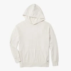 The Vintage-Wash Saltaire Hoodie | Ivory