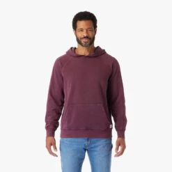 The Vintage-Wash Saltaire Hoodie | Burgundy -Fair Harbor SHO1 602 BURGUNDY ONFIG 001 3c3de8ff caa9 412a 9825 5fcff6647e3d