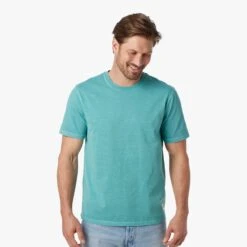 The Saltaire Tee | Antigua Sand -Fair Harbor SP23 ON FIG SALTAIRE TEE LAGOON 2476 f08d4a52 1482 4bb8 bc0d 61ee734d9199