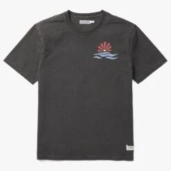 The Saltaire Graphic Tee | Black Ocean Rays