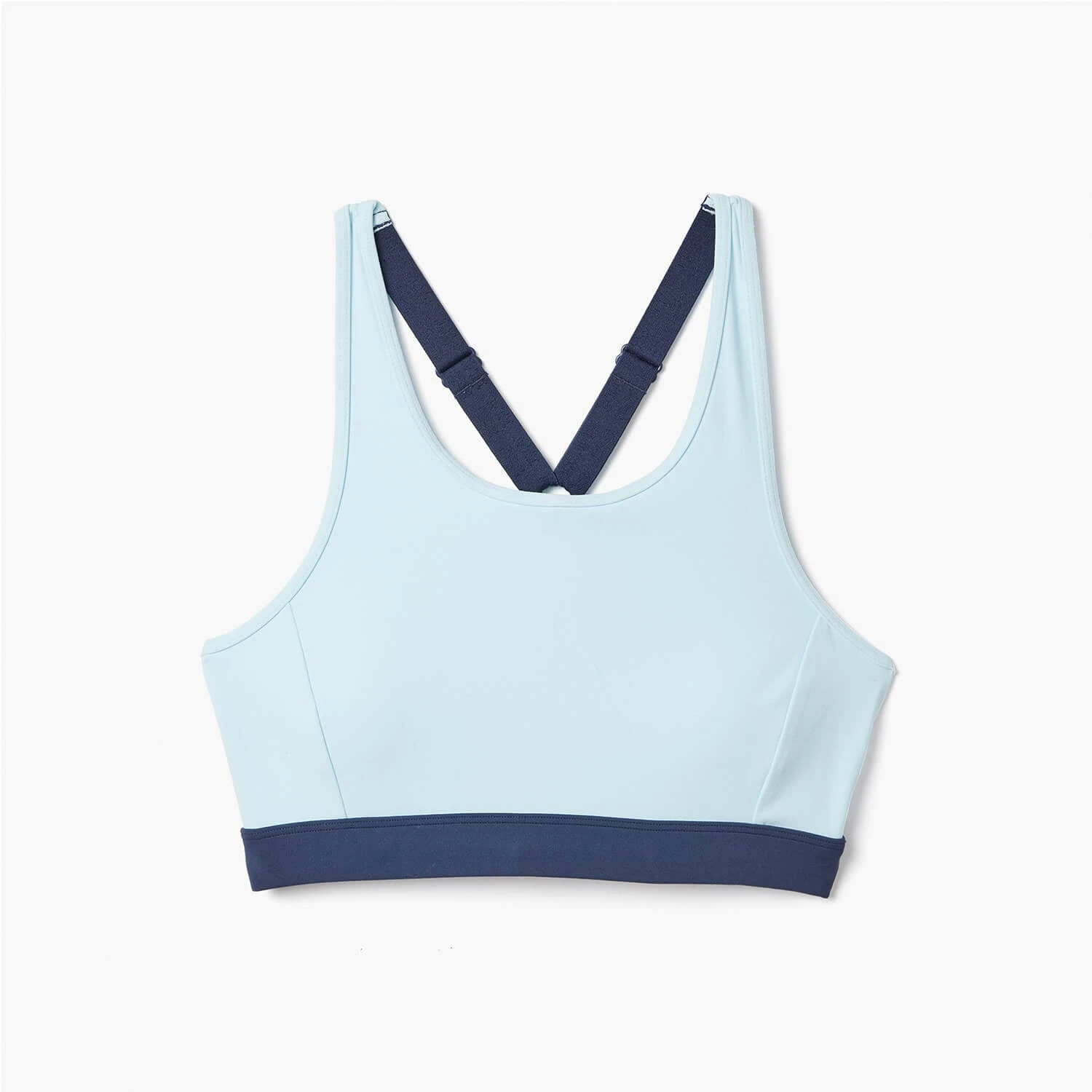The Corliss Sports Bra | Light Blue Colorblock 3 The Corliss Sports Bra | Light Blue Colorblock