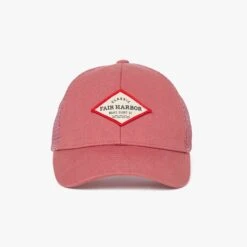 The Maritime Trucker Hat | Washed Red -Fair Harbor SU23 MARITIME TRUCKER HAT WASHED RED 0003 edaf6940 62b4 4a93 9992 3f6c91e777bc