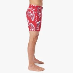 The Sextant Trunk | Red Hibiscus -Fair Harbor SXT6 622 Red Hibiscus ONFIG 003 614a8f93 d806 412b 8f83 c1829c2a04bb