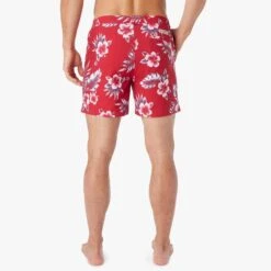 The Sextant Trunk | Red Hibiscus -Fair Harbor SXT6 622 Red Hibiscus ONFIG 004 52942378 7989 4131 9775 6cf97ecdaab9