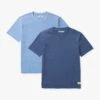 The Saltaire Tee (2-Pack) -Fair Harbor SaltaireTee 2Pack Navy LightBlue