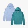 The SeaBreeze Hoodie (2-Pack) -Fair Harbor SeaBreezeHoodie 2Pack BlueGlow Seapine