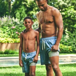 Kids One Short | Blue -Fair Harbor fairharbor fatherson2020 0529 web 3b39ec37 b99c 4d94 9618 2f681fcca278
